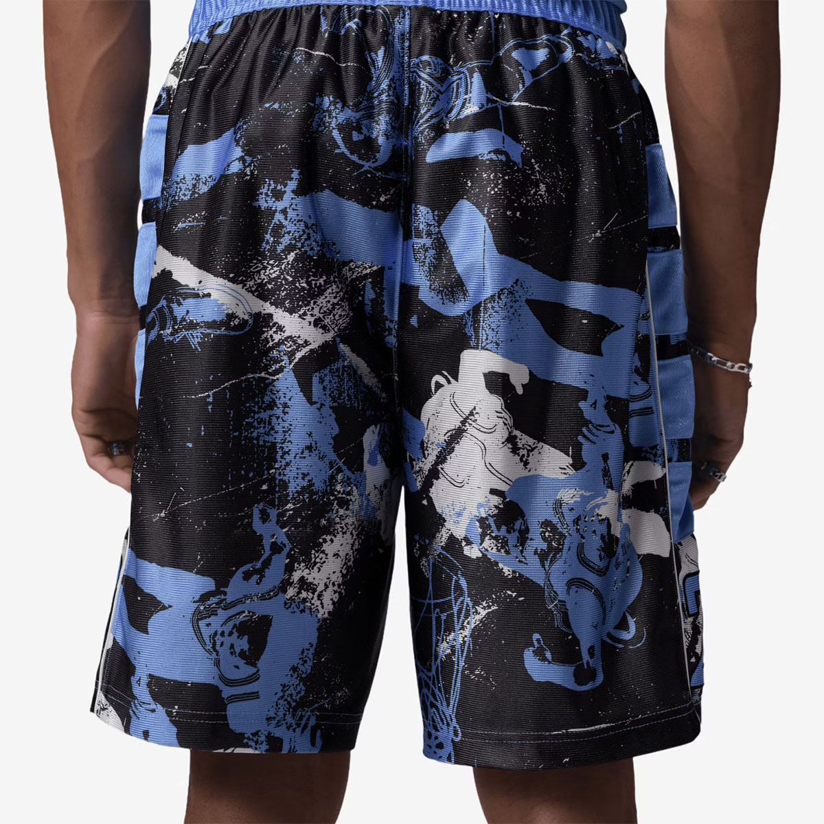 Jordan Brooklyn Cat Scratch Shorts University Blue Black 2