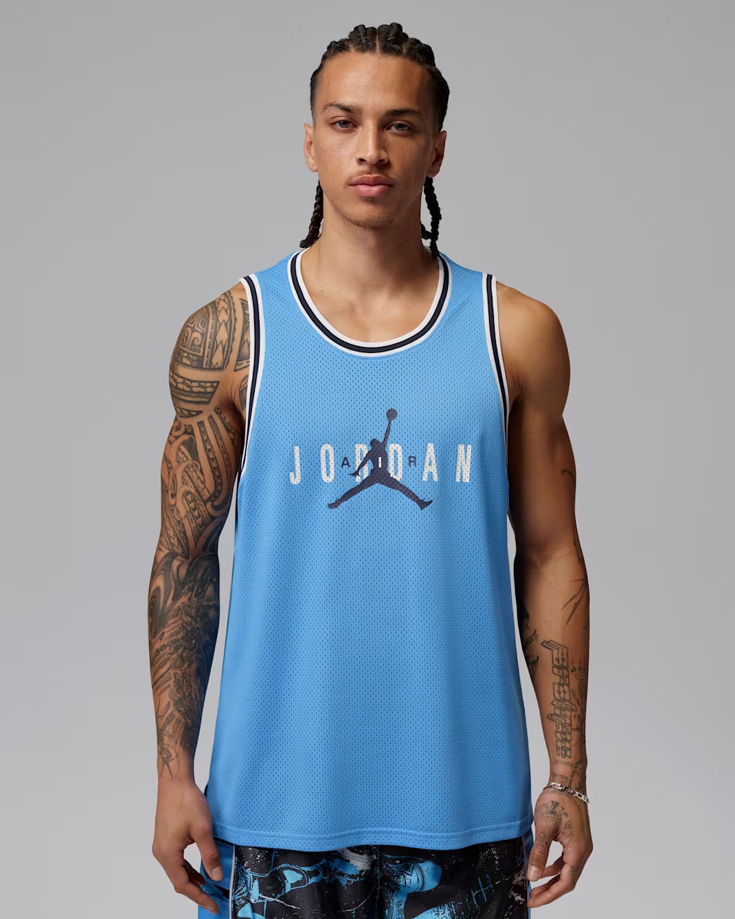 Jordan Brooklyn Men's Mesh Jersey University Blue 1