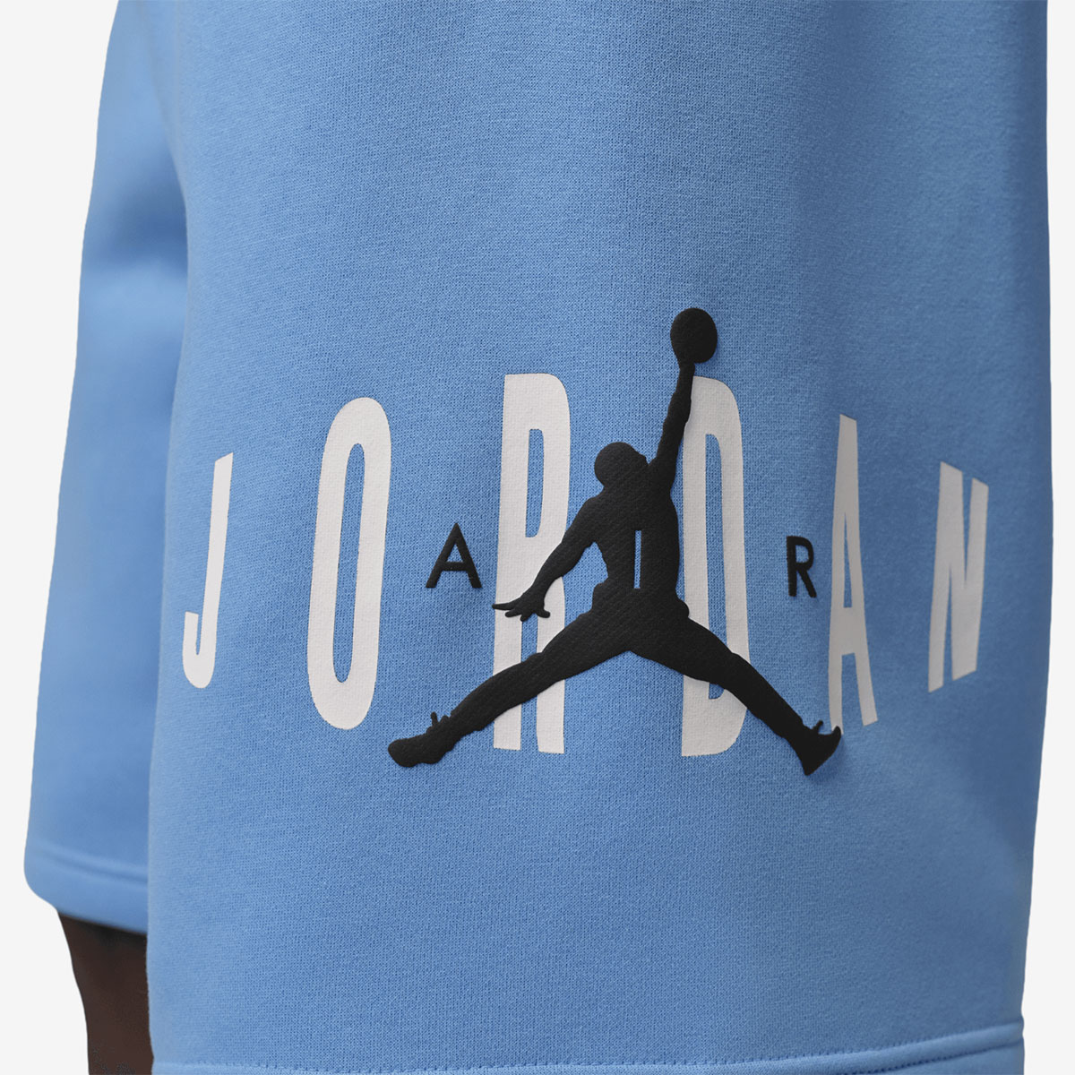 Jordan Brooklyn Stretch Fleece Mens Shorts University Blue 3