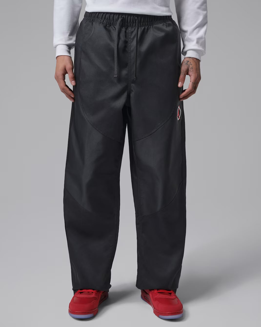 Jordan Flight Club Men's Twill Pants Black 1