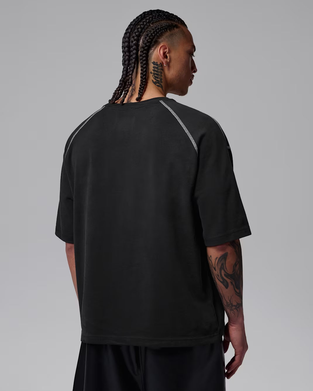 Jordan Flight Men's Heavyweight Short-Sleeve Top Black 2