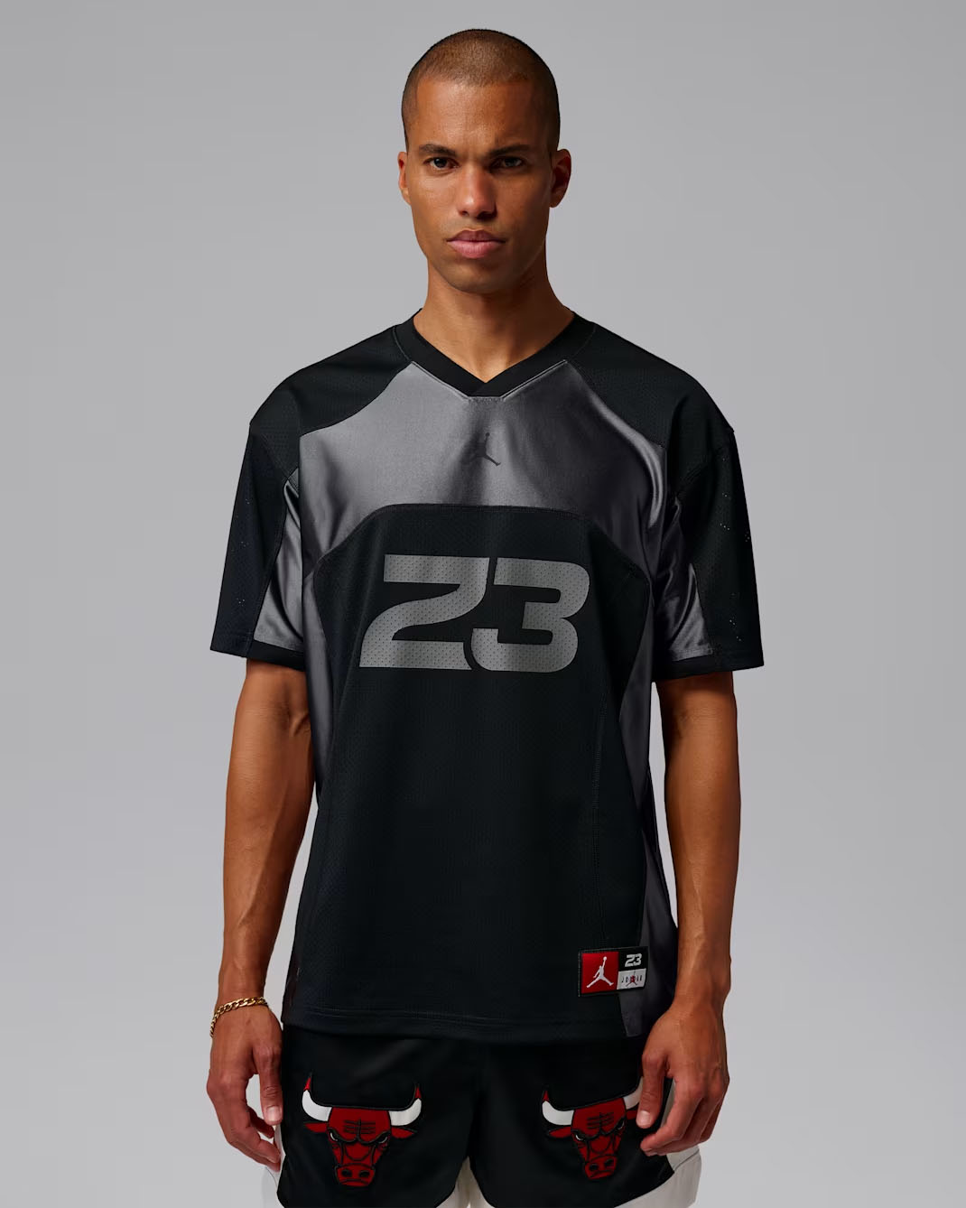 Jordan Flight Men's Jersey Top Black Iron Grey 1