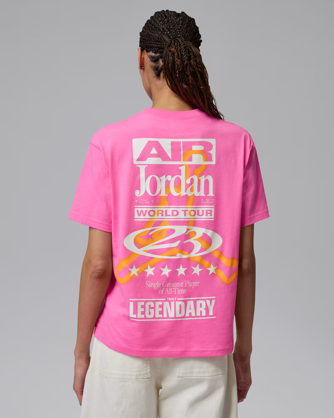 Jordan Flight Women's Girlfriend T-Shirt Pinksicle 2