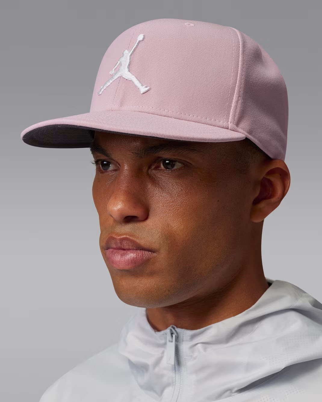 Jordan Jumpman Pro Adjustable Cap Snapback Hat Iced Carmine White 2