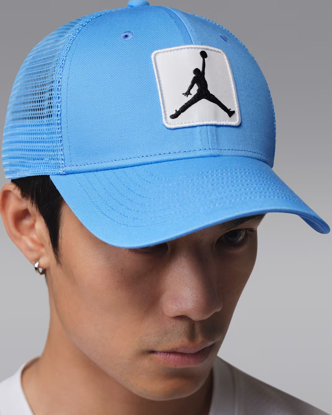 Jordan Rise Structured Hat University Blue White Black 3
