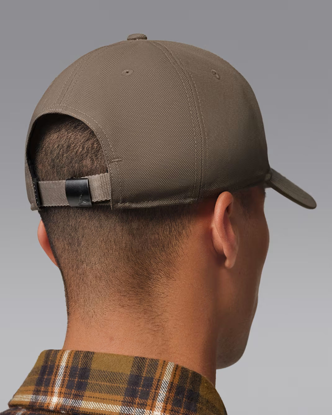 Jordan Rise Structured Metal Jumpman Hat Olive Grey 2