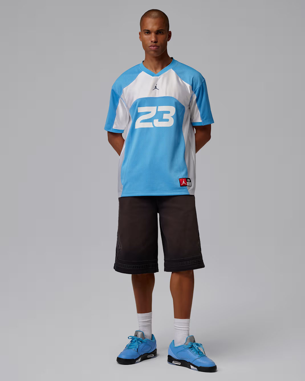Jordan Sixty Plus Low University Blue Mens Sneakers Outfit