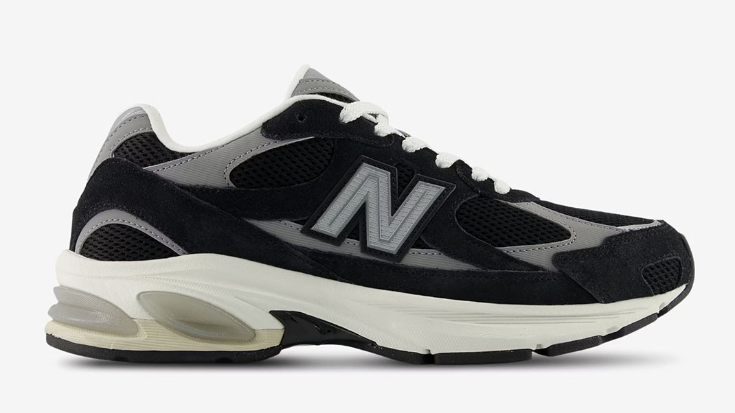 New Balance 2010 Black Grey White Mens Sneakers