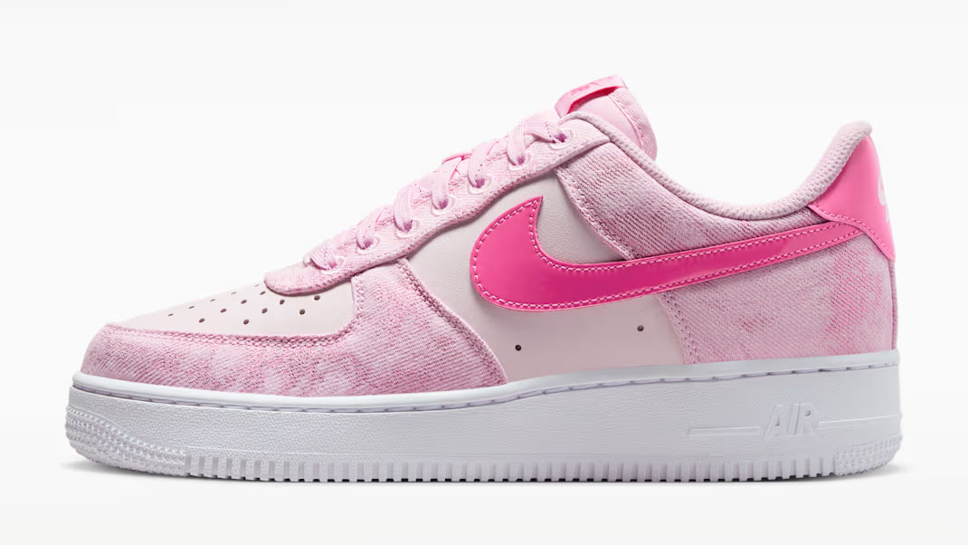 Nike Air Force 1 Low 07 Denim Pink Foam Pearl Pink White Pinksicle