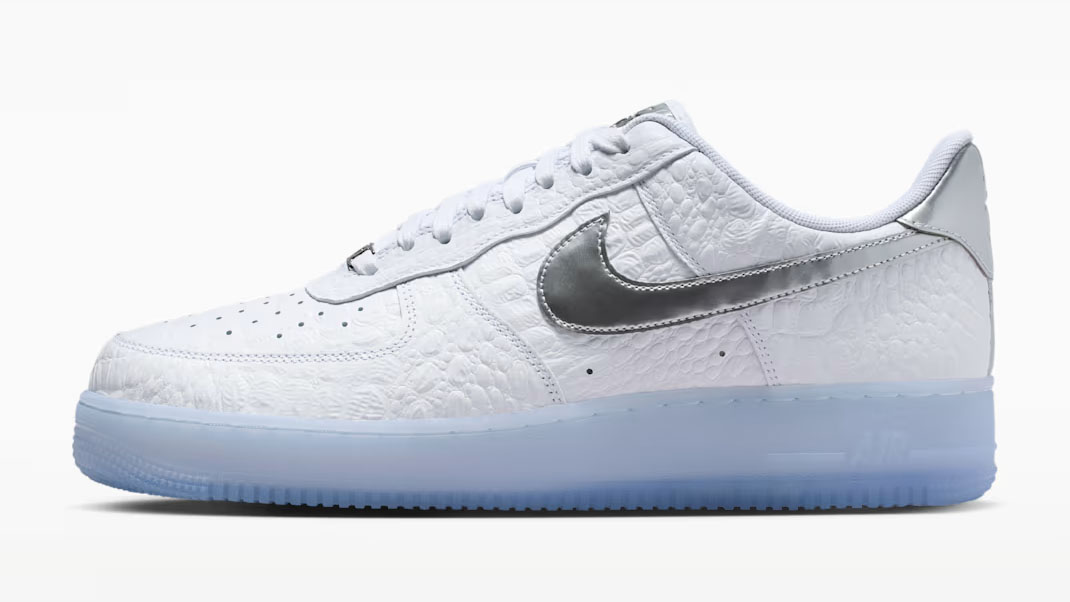 Nike Air Force 1 Low 07 White Blue Tint Pure Platinum Chrome