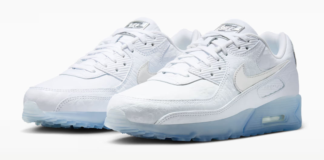 Nike Air Max 90 Terrascape White Blue Tint Chrome Mens Shoes 1