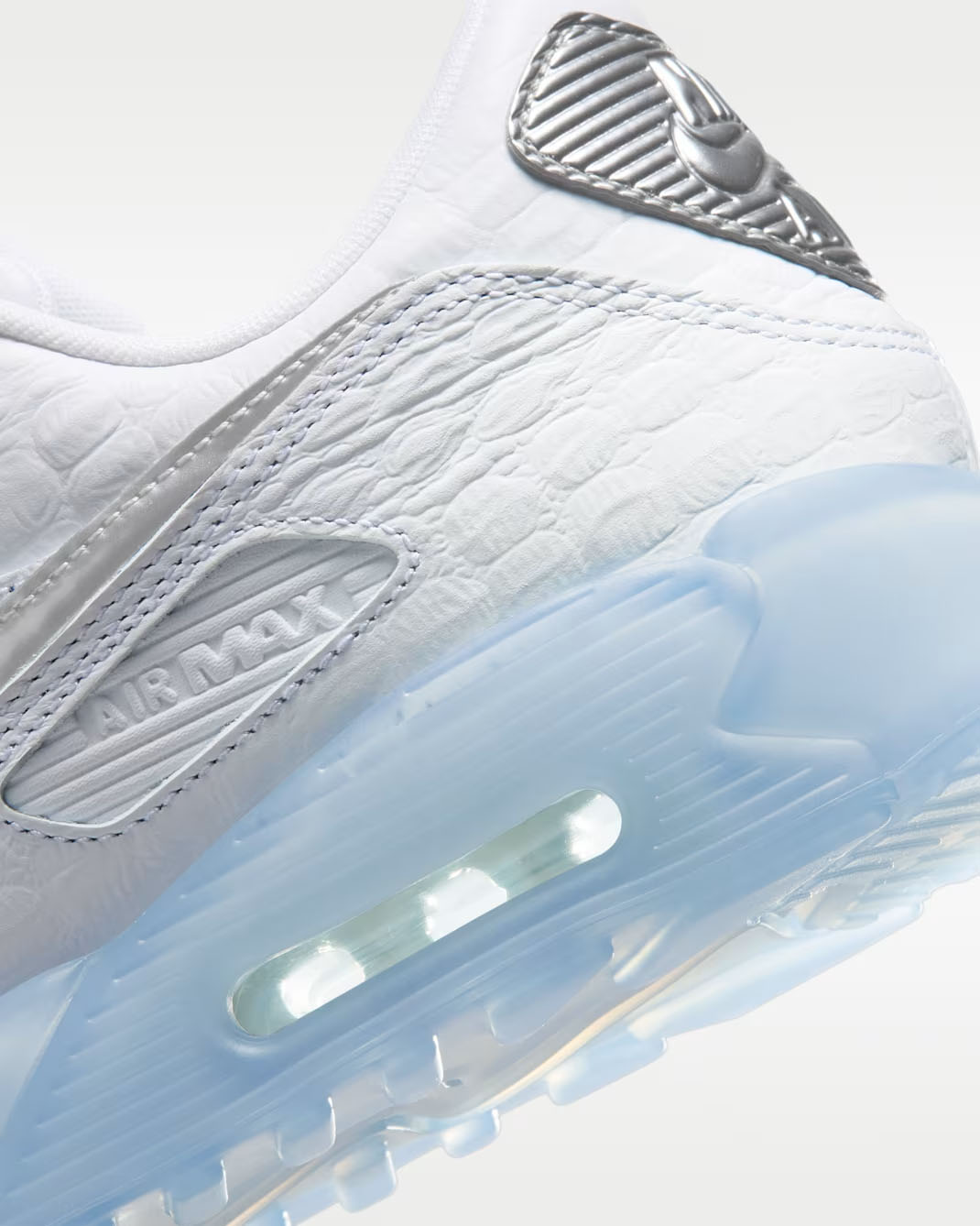 Nike Air Max 90 Terrascape White Blue Tint Chrome Mens Shoes 8