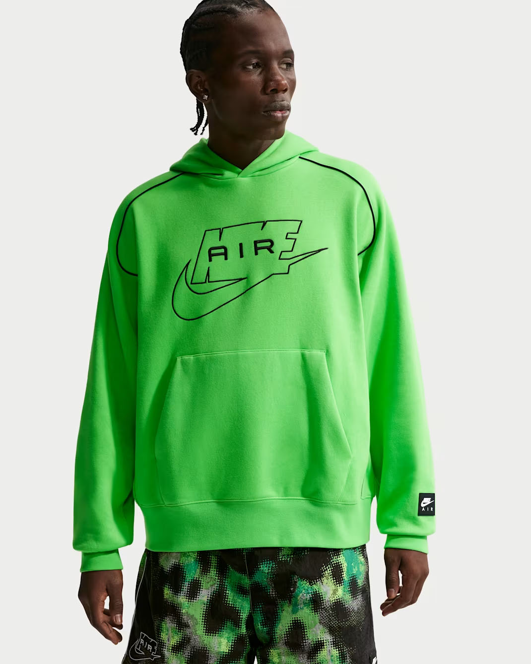 Nike Air Men's Pullover Hoodie Mean Green