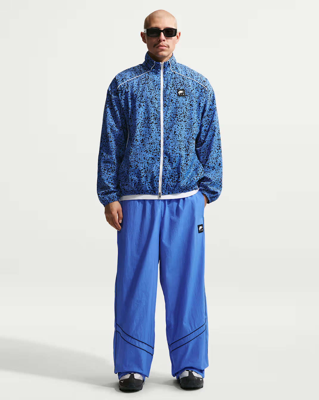 Nike Air Men's Track Jacket and Pants Blue Crystal