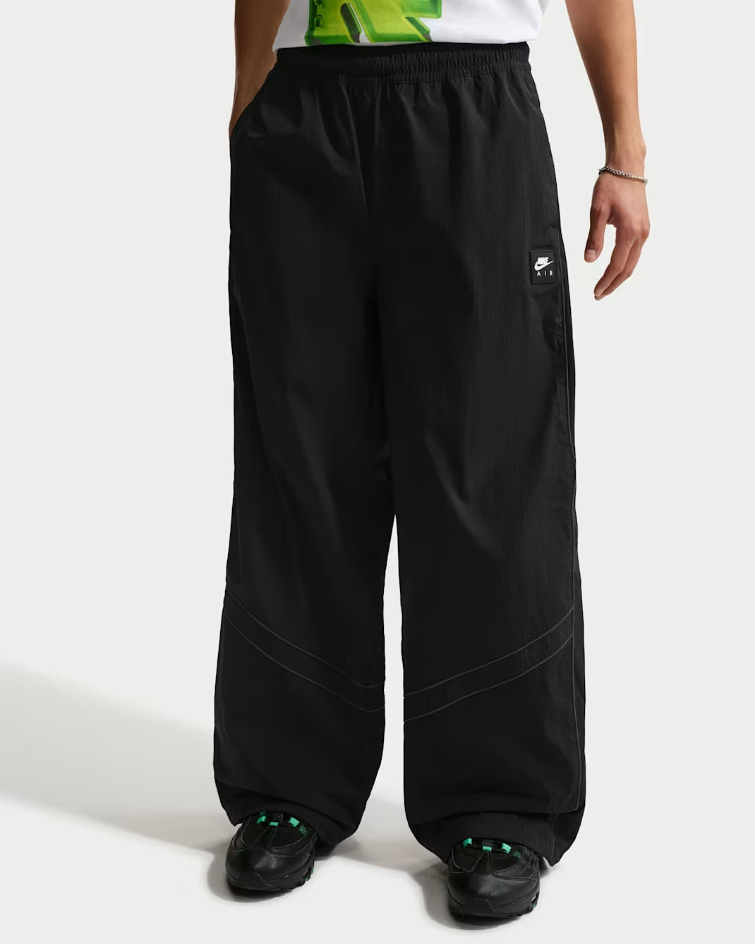 Nike Air Men's Track Pants Black White