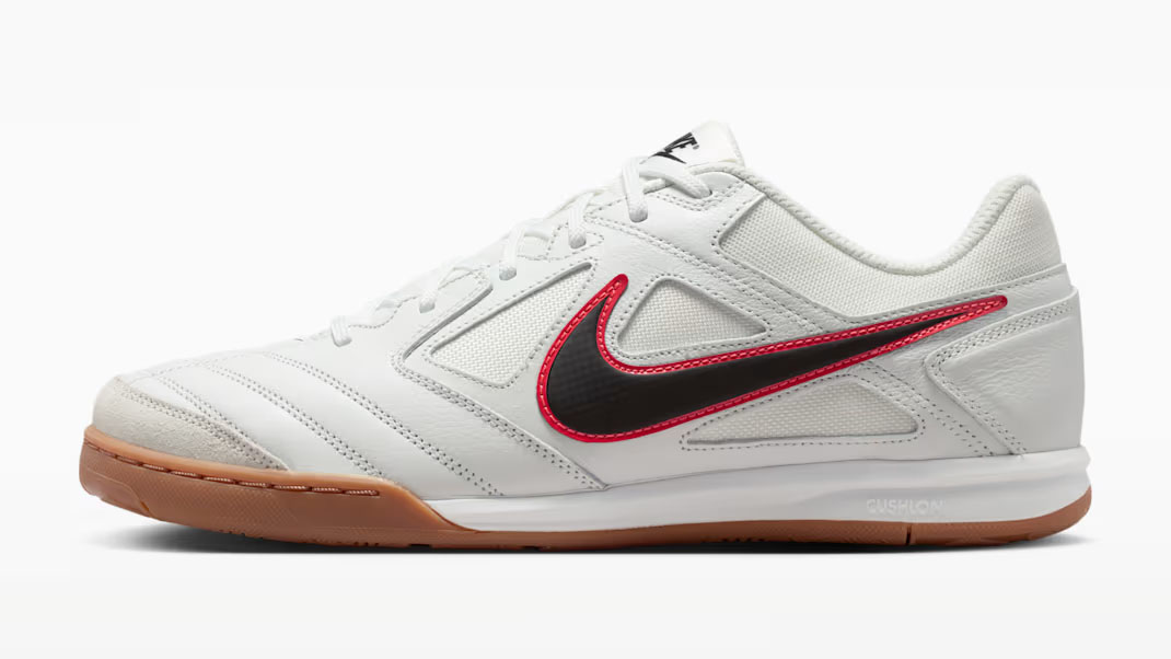 Nike Gato Summit White Bright Crimson Gum Medium Brown Black Mens Sneakers HQ6019-104