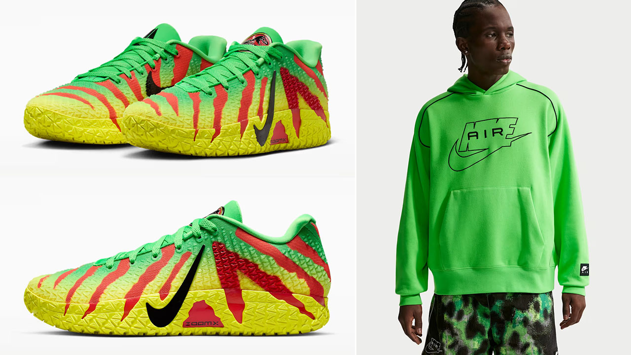 Nike Ja 3 Explorer Jurassic Park Sneakers Outfits