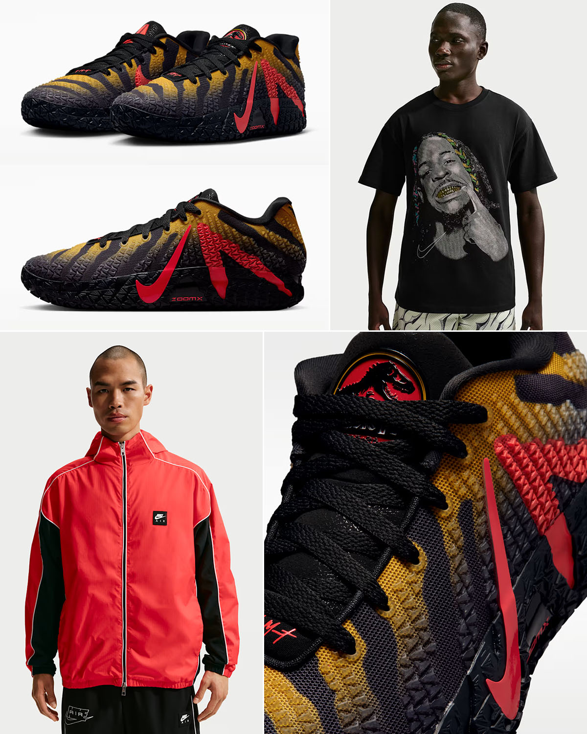 Nike Ja 3 Jurassic Park Raptor Sneakers Outfits Sneakerfits