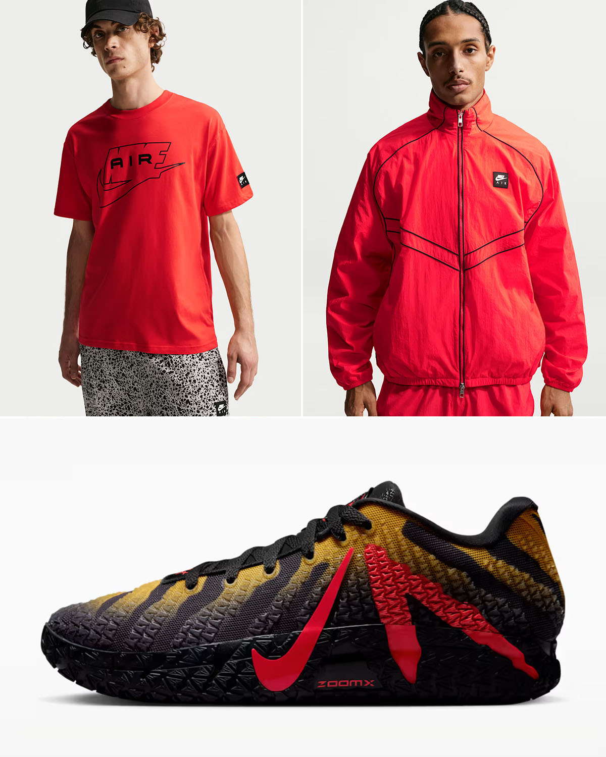 Nike Ja 3 Raptor Jurassic Park Clothing to Match Sneakers