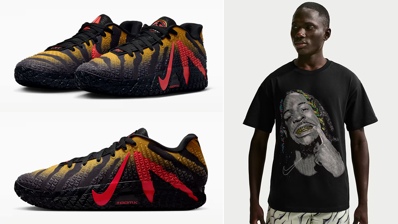 Nike Ja 3 Raptor Jurassic Park Sneakers Outfits