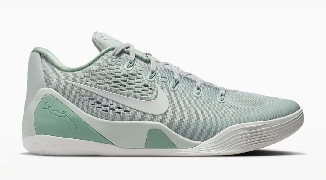 Nike Kobe 9 Elite Low Protro Light Silver Steam Mens Sneakers 3
