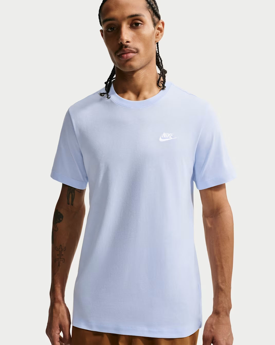 Nike Sportswear Club Men's T-Shirt Hydrogen Blue