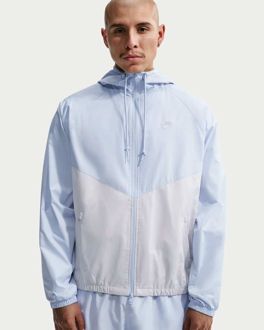 Nike Windrunner Men's Lined Jacket Hydrogen Blue Vast Grey