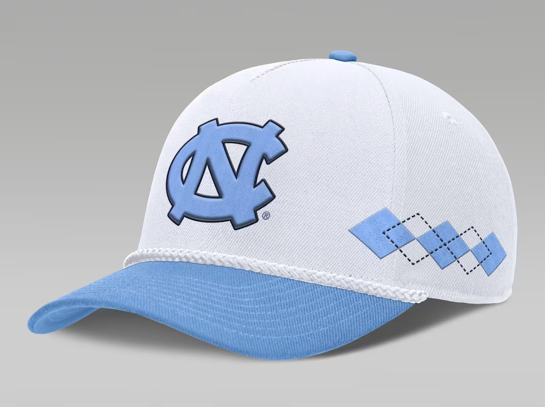 North Carolina Rise Argyle Men's Jordan Brand College Adjustable Hat
