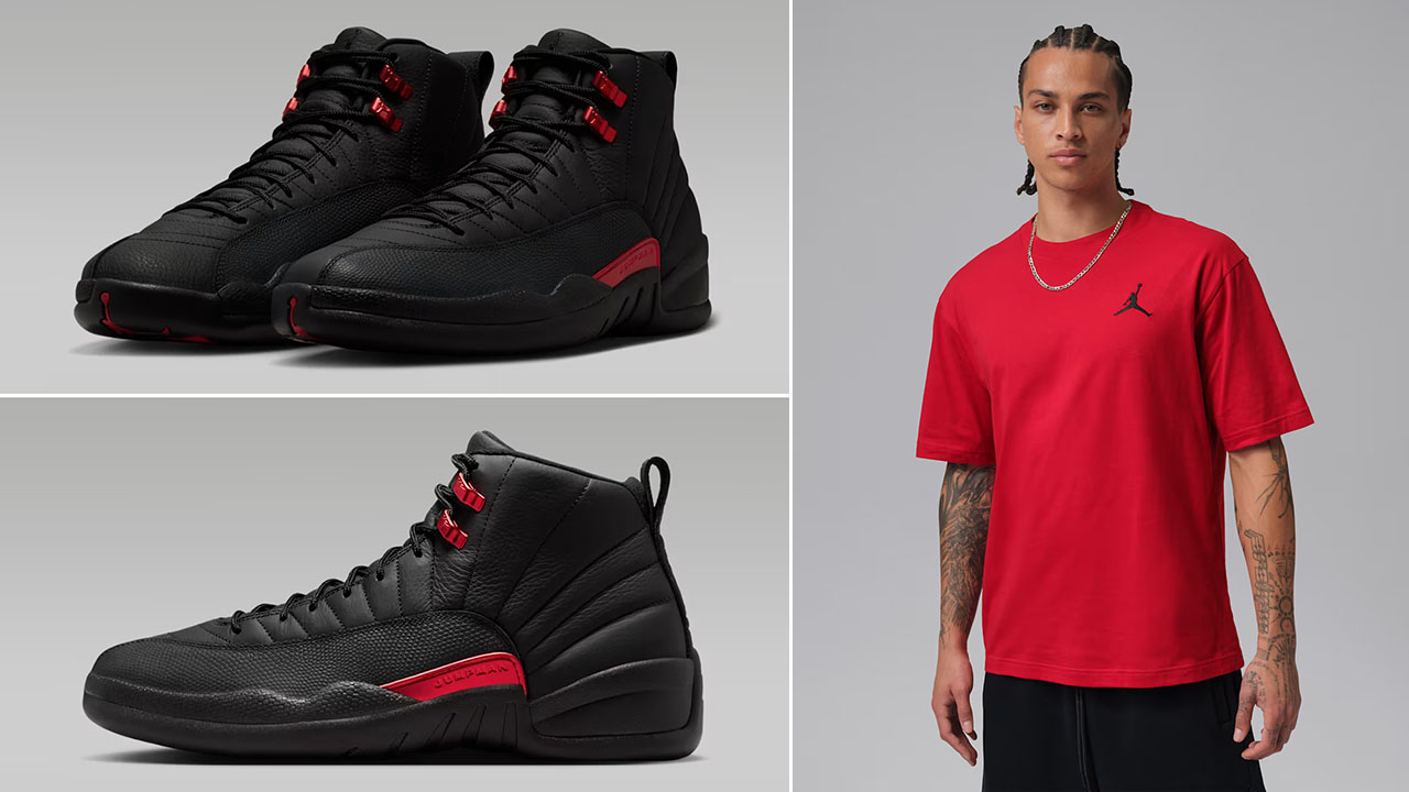 Air Jordan 12 Bloodline Outfits to Match Sneakers