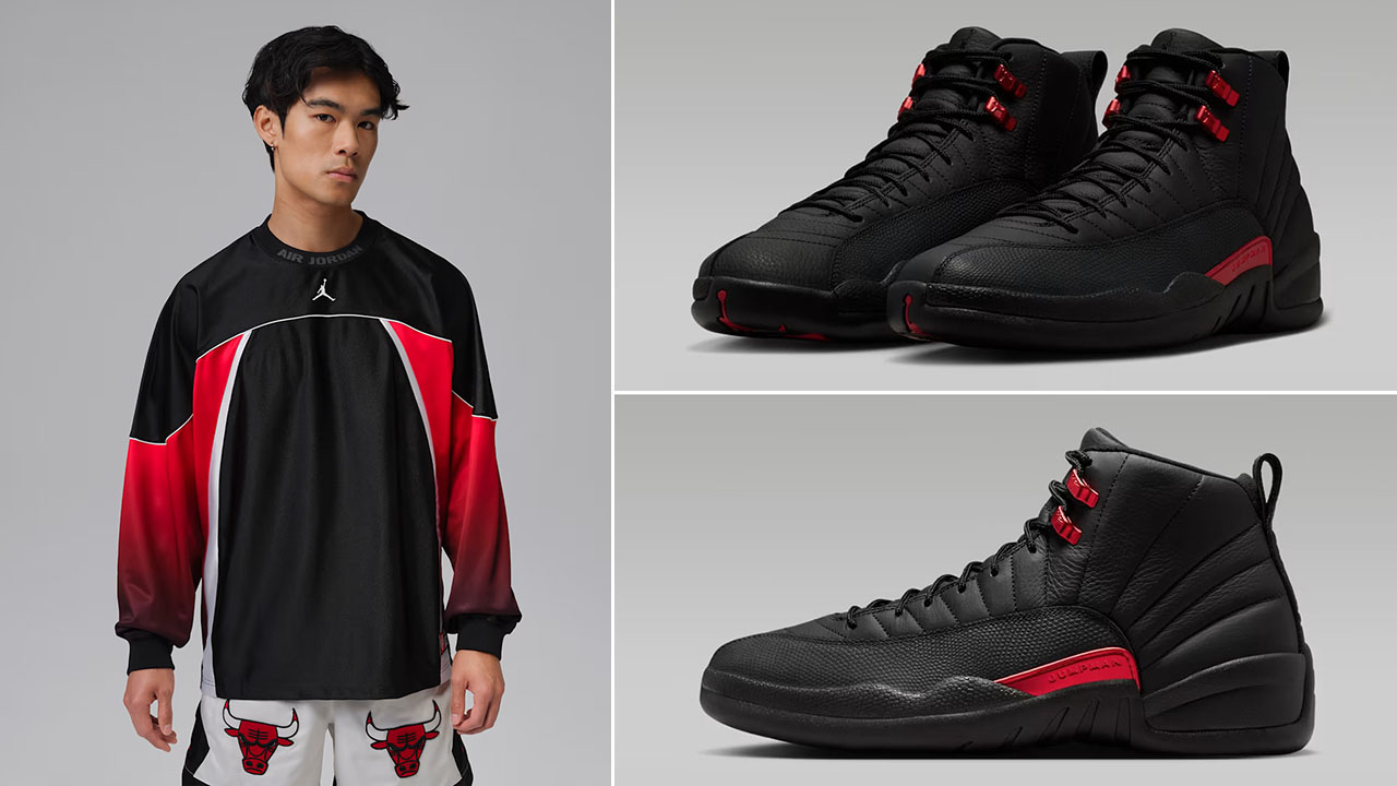 Air Jordan 12 Bloodline x Jordan Flight Club Jersey