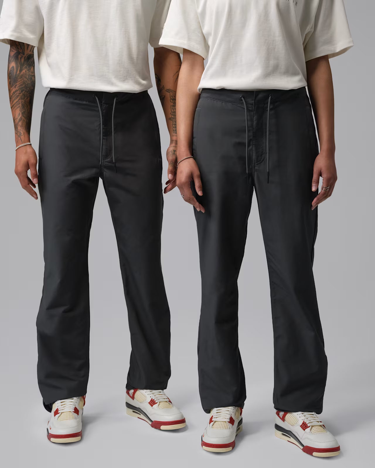 Air Jordan 4 Brick After Brick Nike Bike Air Pants Front View Official Image