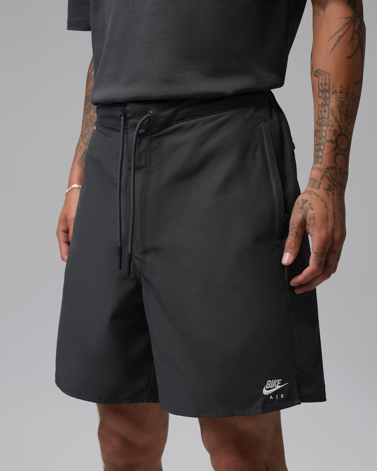 Air Jordan 4 Brick After Brick Nike Bike Air Shorts Side View Official Image