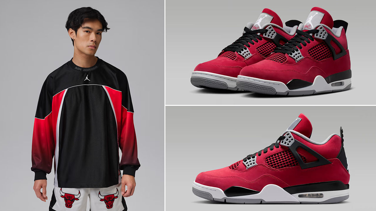 Air Jordan 4 Toro Bravo 2026 x Jordan Flight Club Jersey