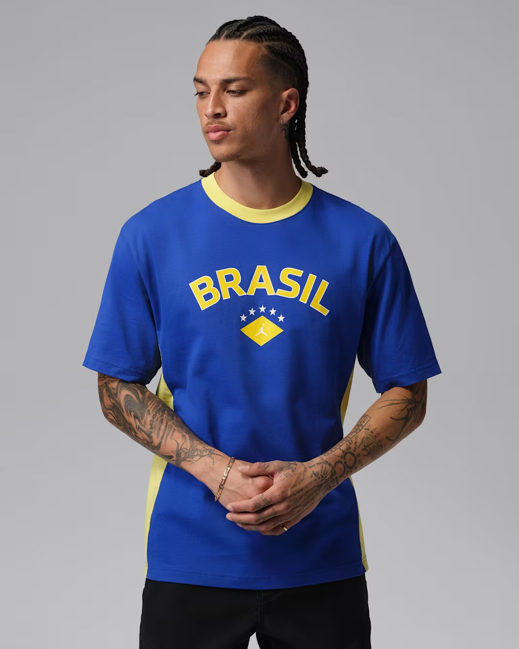 Air Jordan 85 Brazil Men's Graphic T-Shirt Royal Blue