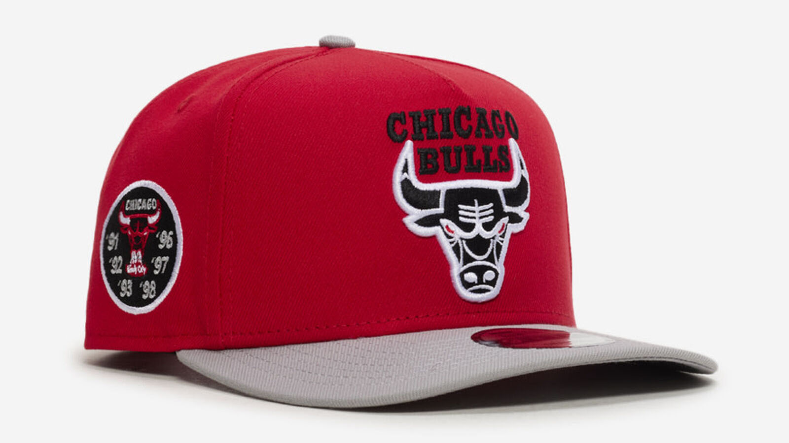 Chicago Bulls New Era Jordan 4 Toro Bravo 9FIFTY A Frame Snapback Hat