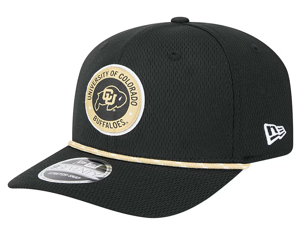 Colorado Buffaloes New Era COOLERA 9SEVENTY Rope Stretch-Snap Hat