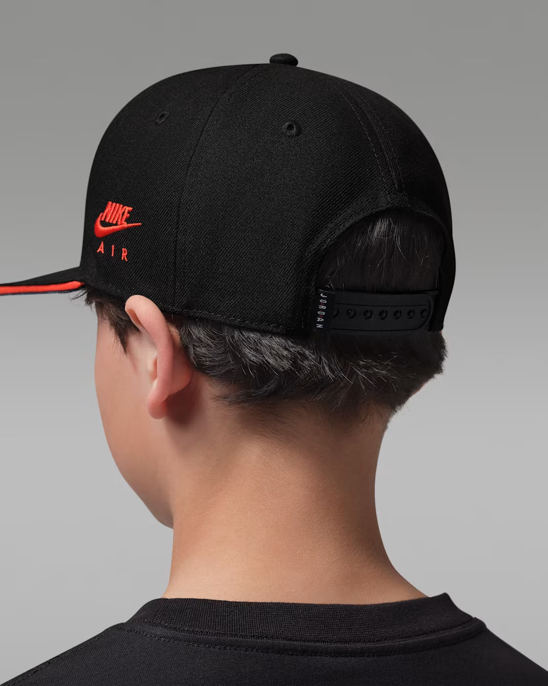 Jordan Big Kids Retro 6 Black Infrared Pro Snapback Cap 2