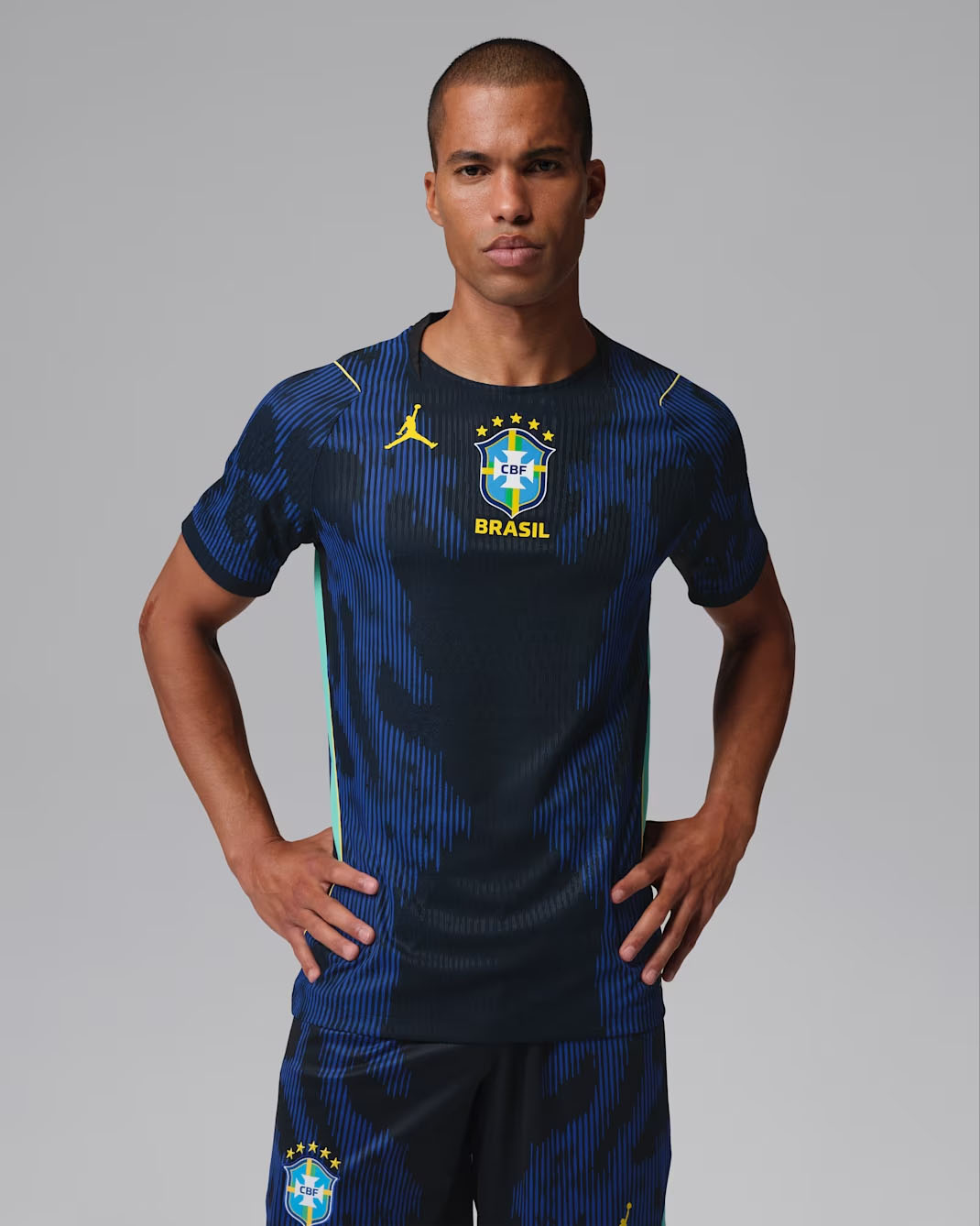 Jordan Brazil 2026 Match Away Men's Aero-FIT Soccer Authentic Jersey