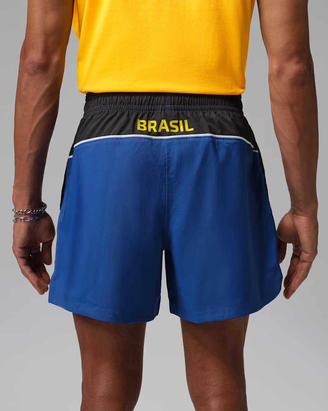 Jordan Brazil Brooklyn Men's Woven Shorts Royal Blue 2