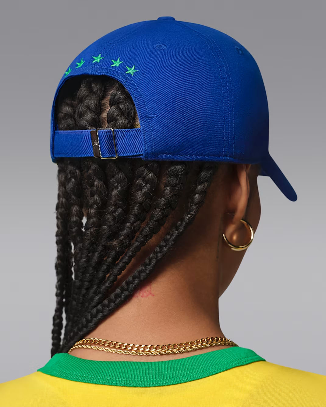 Jordan Brazil Club Unstructured Hat Royal Blue 2
