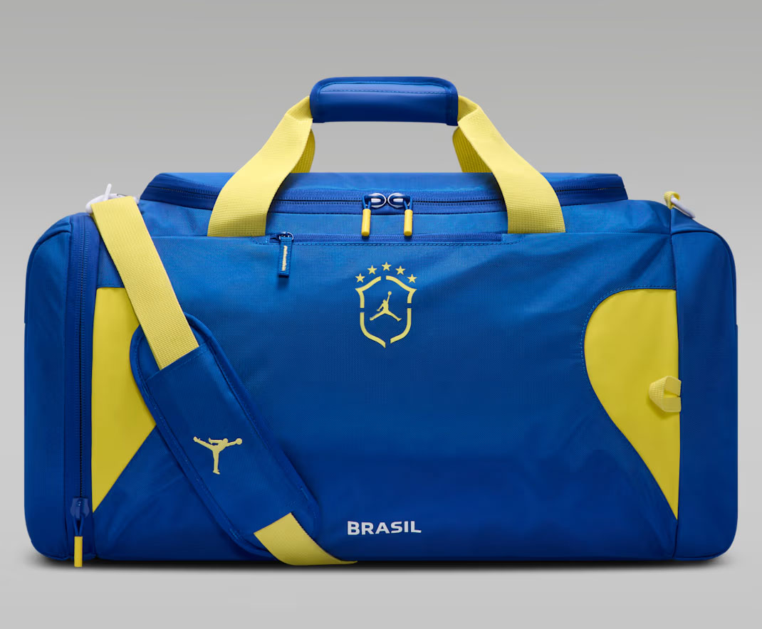 Jordan Brazil P6 Element Duffel Bag Royal Blue Yellow 1