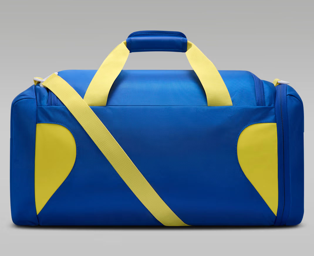 Jordan Brazil P6 Element Duffel Bag Royal Blue Yellow 2