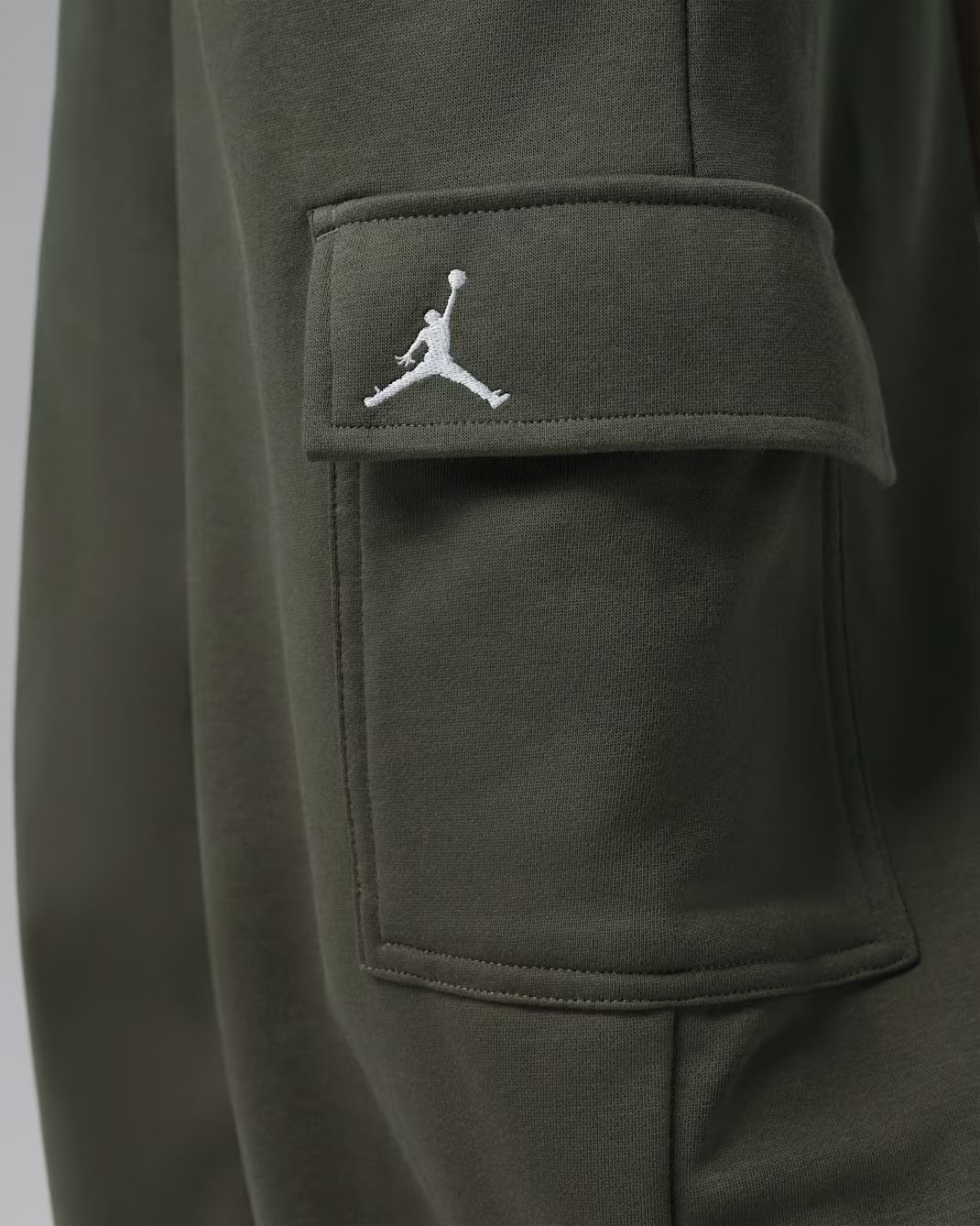 Jordan Brooklyn Fleece Women's Cargo Pants Cargo Khaki Green 2