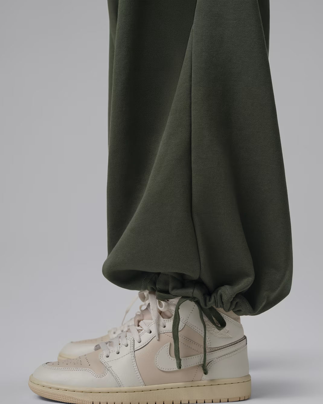 Jordan Brooklyn Fleece Women's Cargo Pants Cargo Khaki Green 3