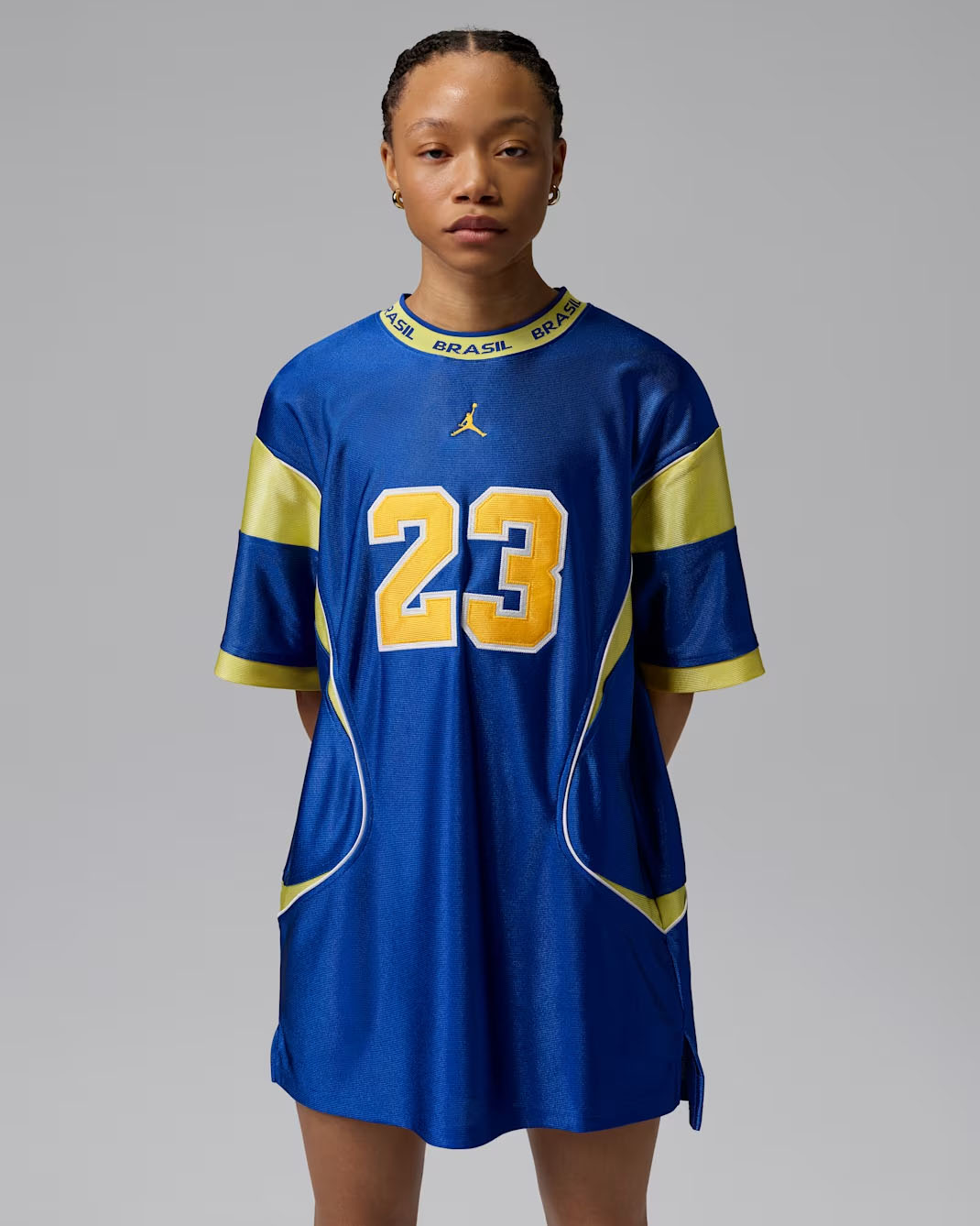 Jordan Brooklyn Women's Brazil Jersey Dress 1