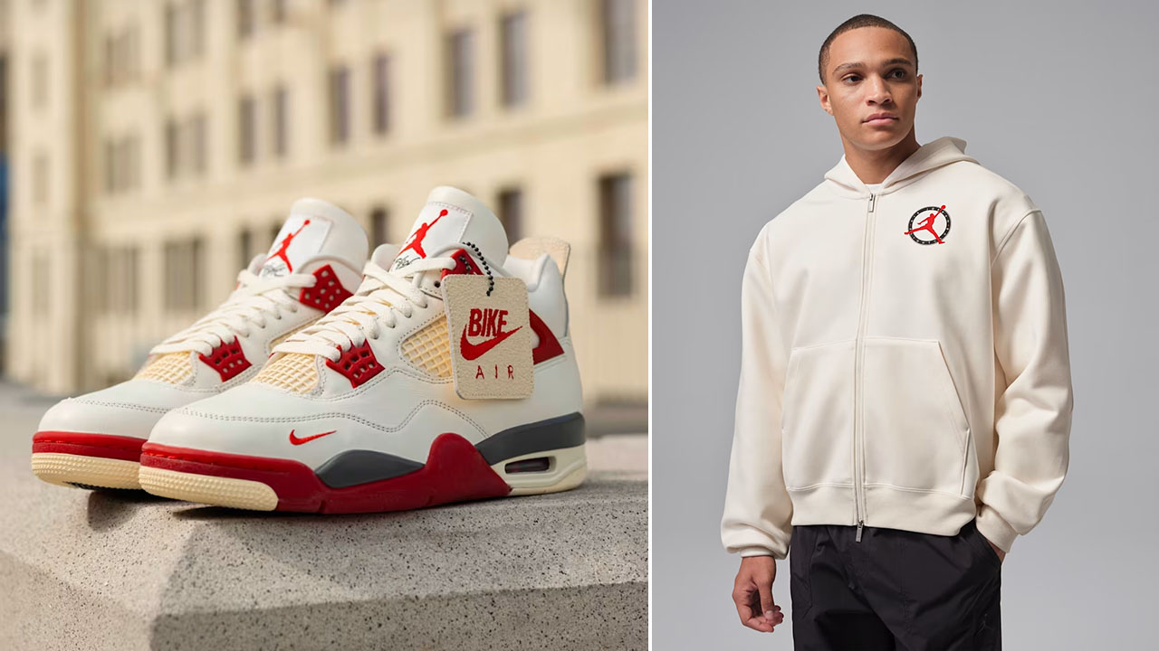 Nigel Sylvester Air Jordan 4 Brick After Brick x Jordan Flight Club Men's Hoodie to Match