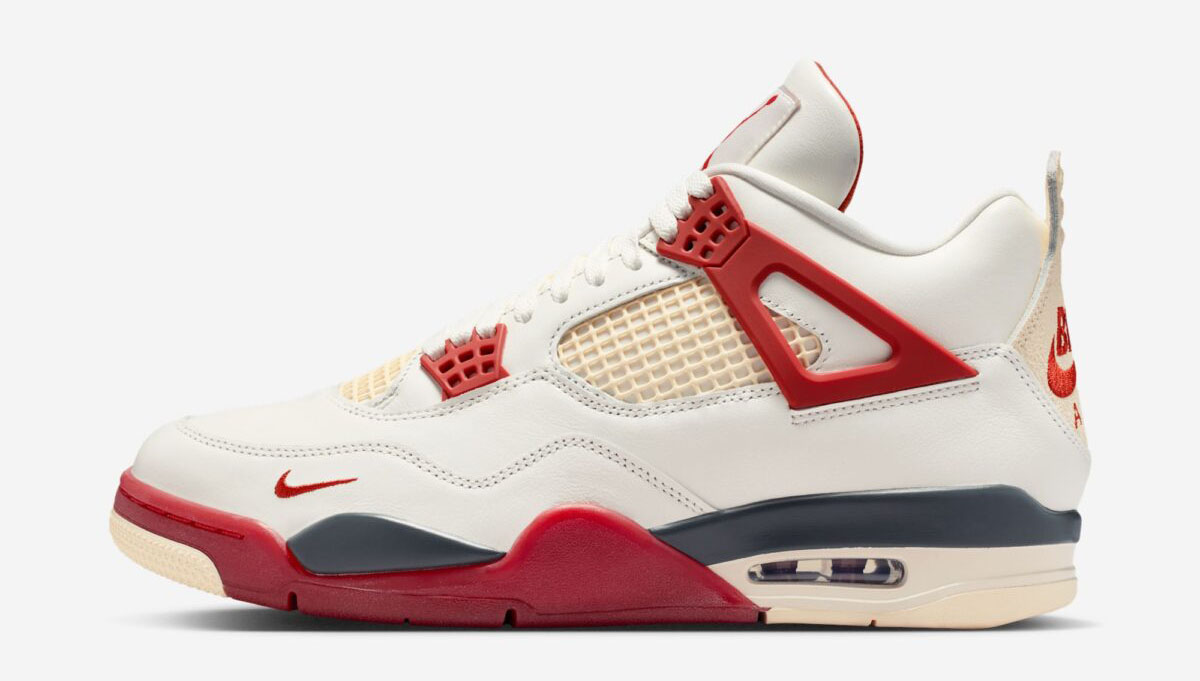 Nigel Sylvester x Air Jordan 4 Brick After Brick BIKE AIR Sneakers