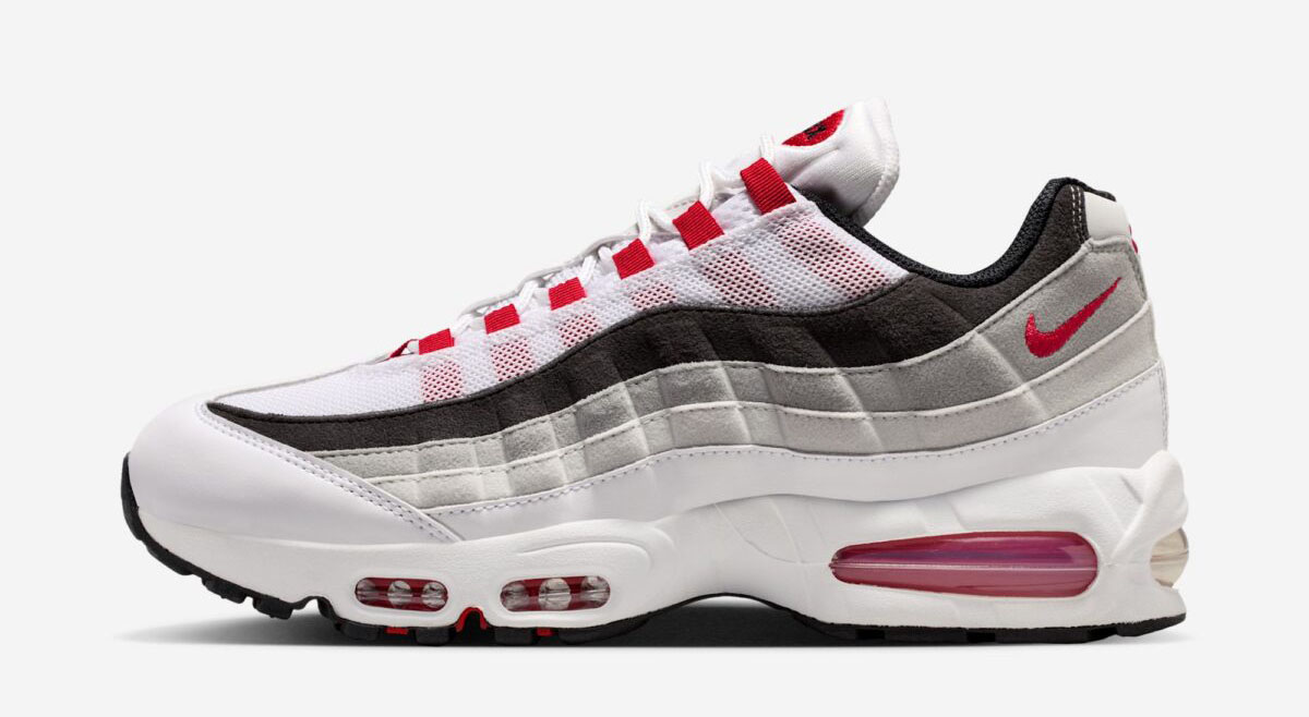 Nike Air Max 95 Big Bubble OG Comet Red 2026 Mens Sneakers 2