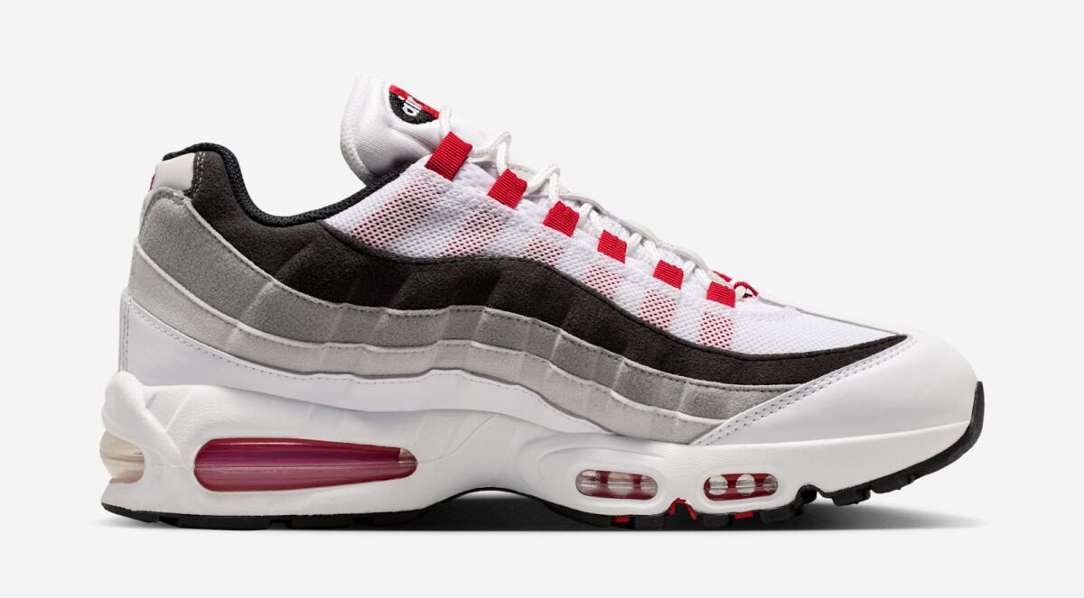 Nike Air Max 95 Big Bubble OG Comet Red 2026 Mens Sneakers 3