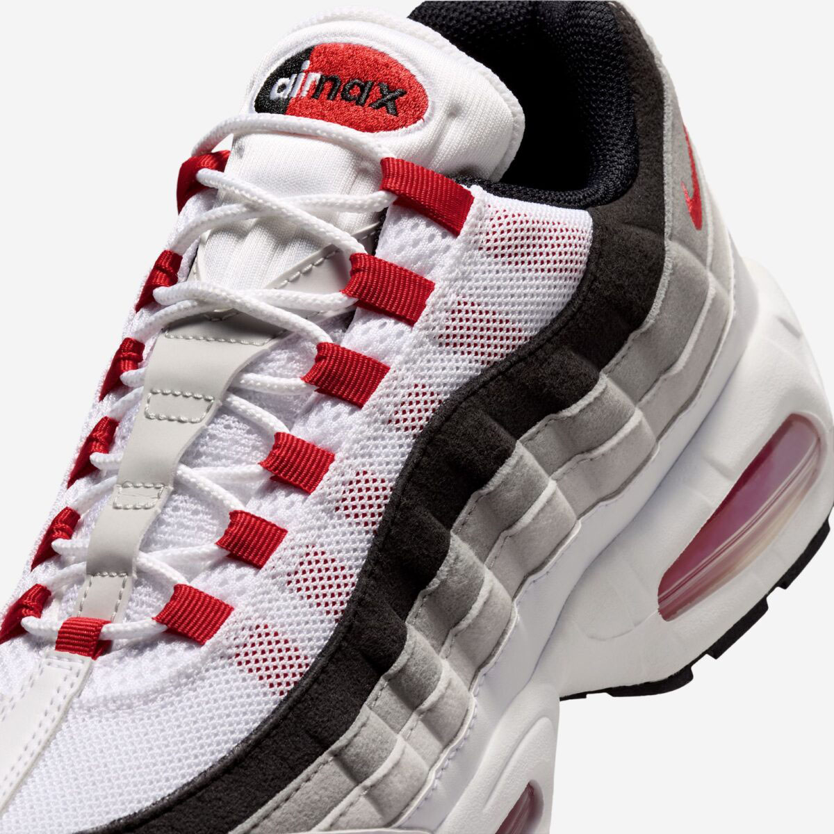 Nike Air Max 95 Big Bubble OG Comet Red 2026 Mens Sneakers 7